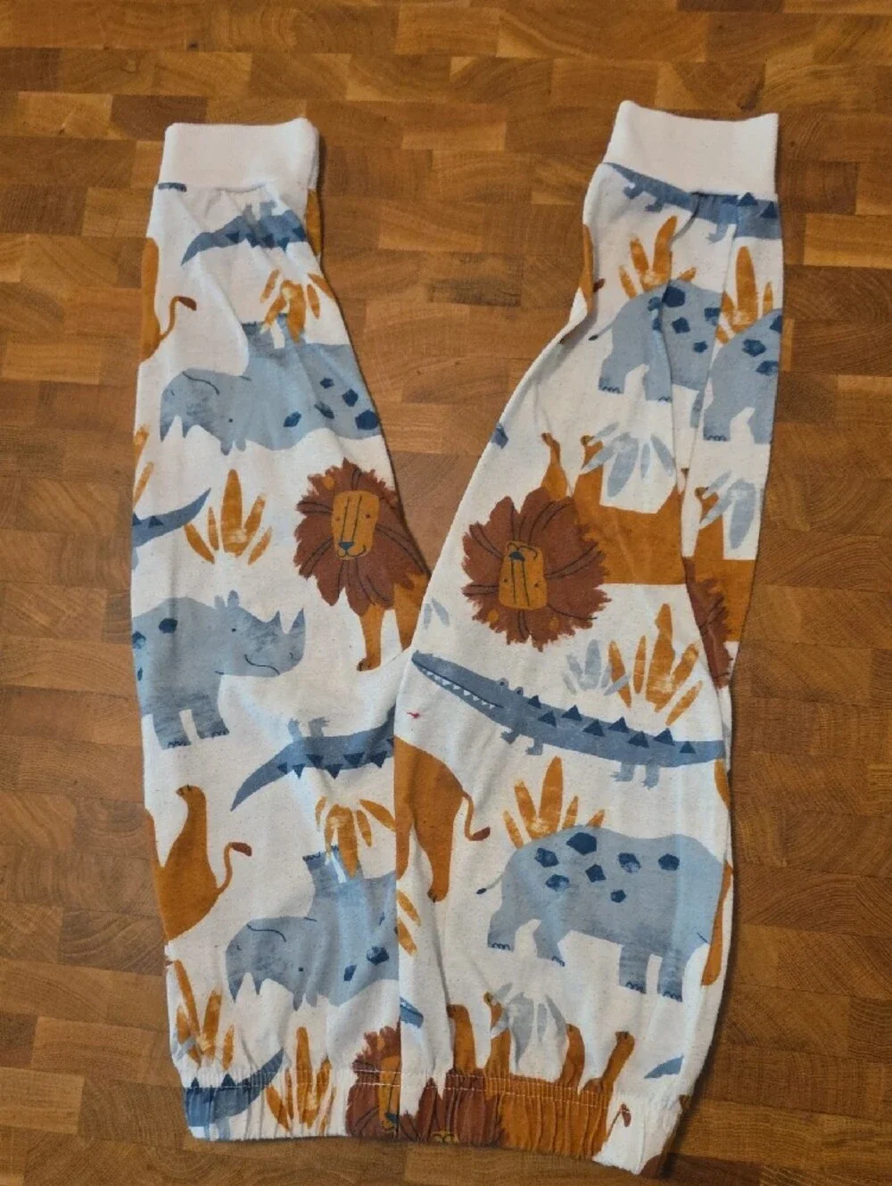 Carter's Safari Animal Joggers - Blue & Brown